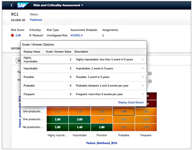 bewezen bruikbaarheid van beoordelingen in SAP Intelligent activabeheer IAM